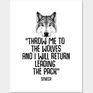 Stoic Wolves Posters and Art